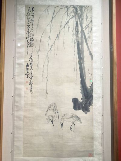 柳鹭图（近景）